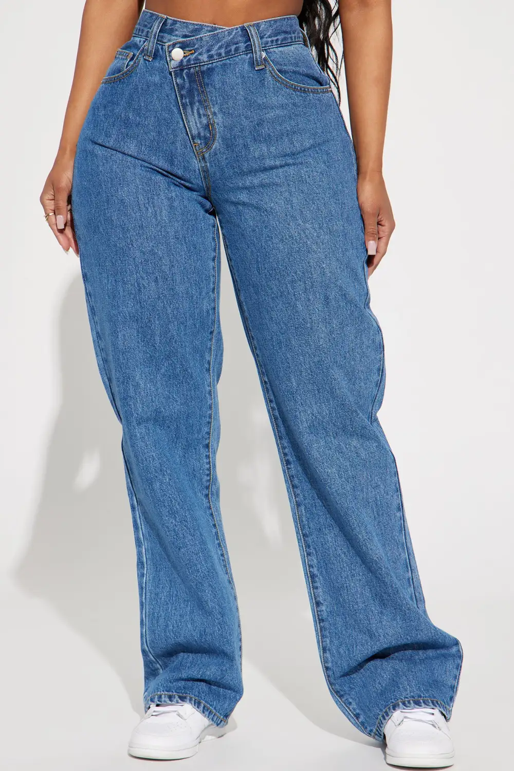 Nova Crossover Straight Leg Jean - Dark Wash