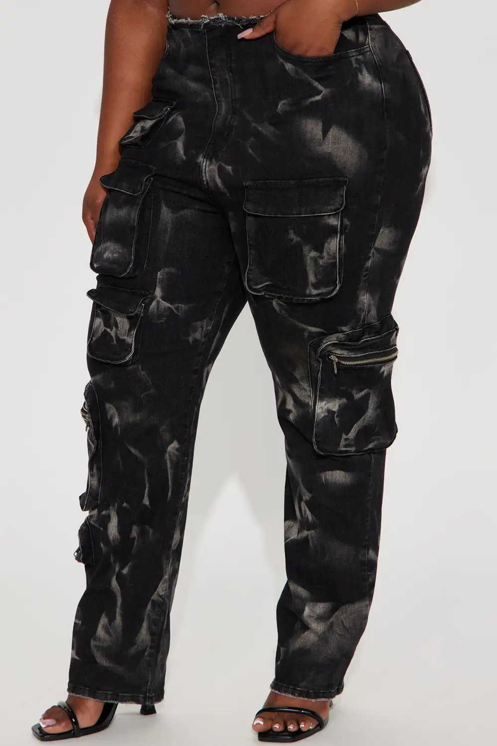 Main Mystery Stretch Cargo Jean - Black