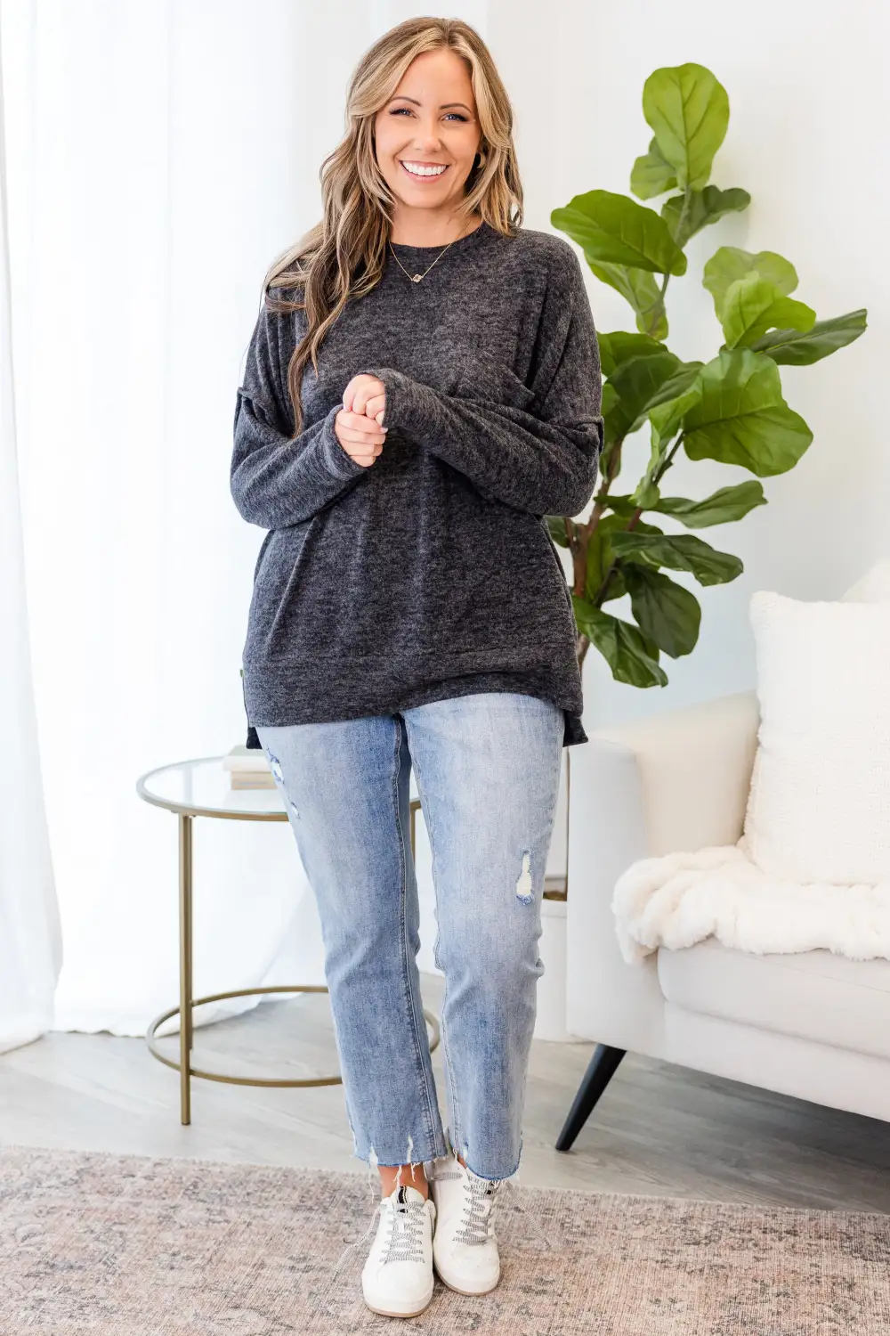 Just Take A Break Sweater, Black