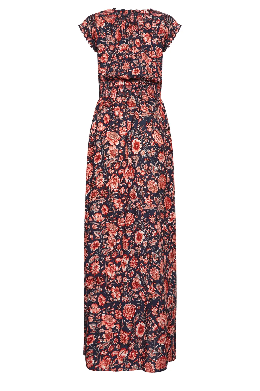 LTS Tall Red Floral Maxi Dress