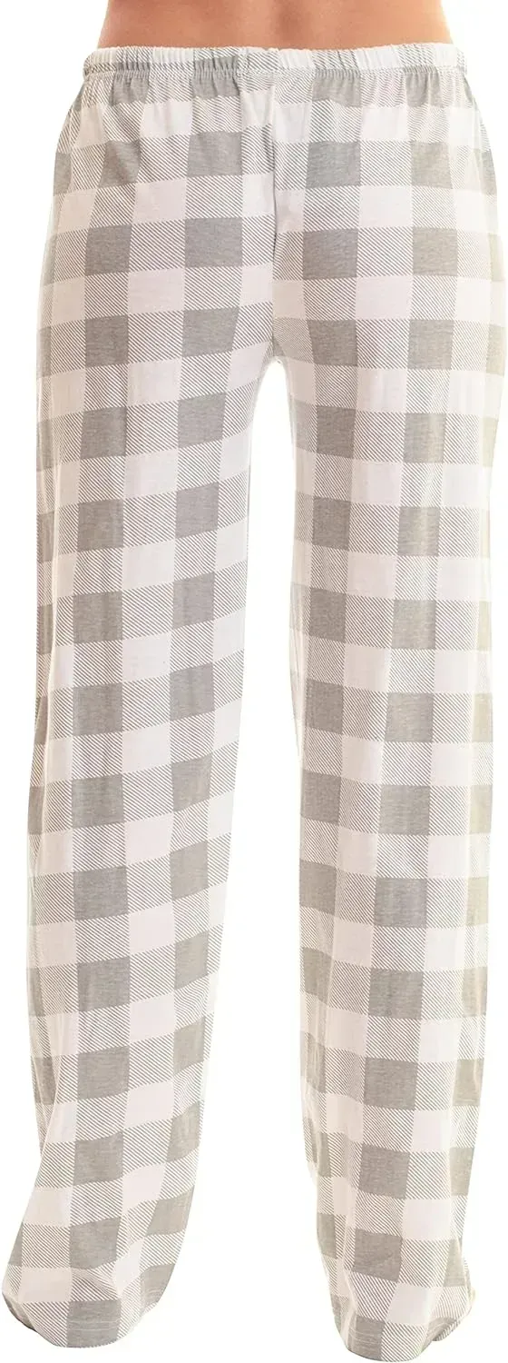 Women Pajama Pants Sleepwear Buffalo Plaid Pajamas