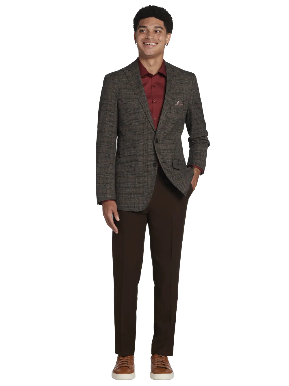 Paisley &Amp; Gray Slim Fit Suit Jacket