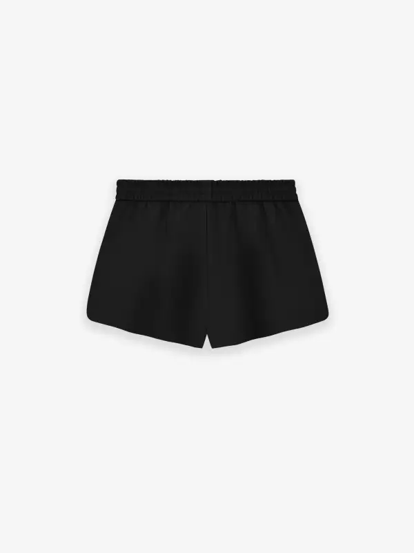 Wool Gabardine Running Short