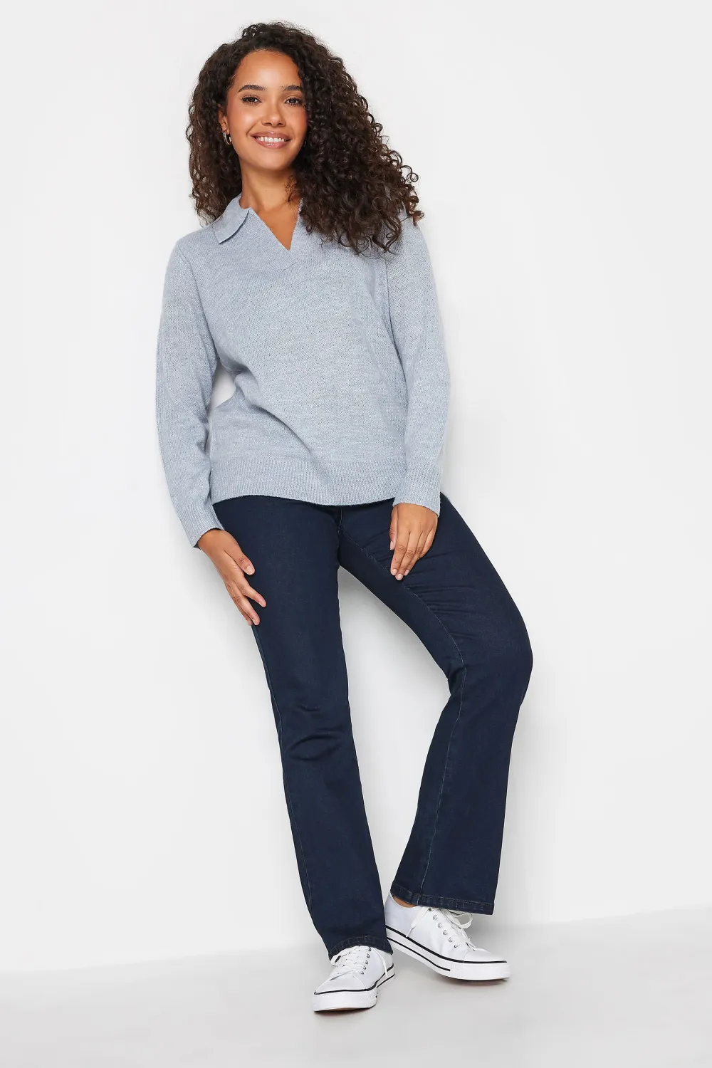 M&Co Indigo Blue Straight Leg Jeans