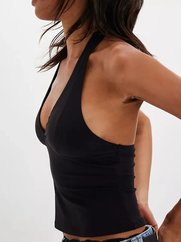 Clean Halter Cami Top