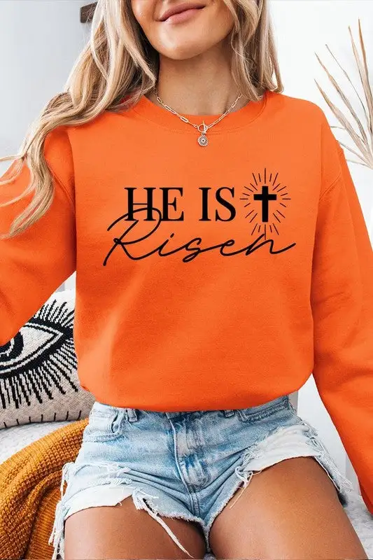 Easy Wear Soft Graphic Pullover Sweatshirt