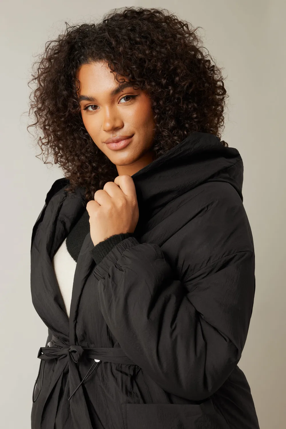 Evans Black Tie Waist Coat