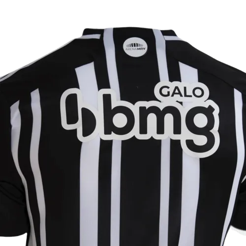 Camisa Atlético Mineiro Home 23/24 - Preta e Branca