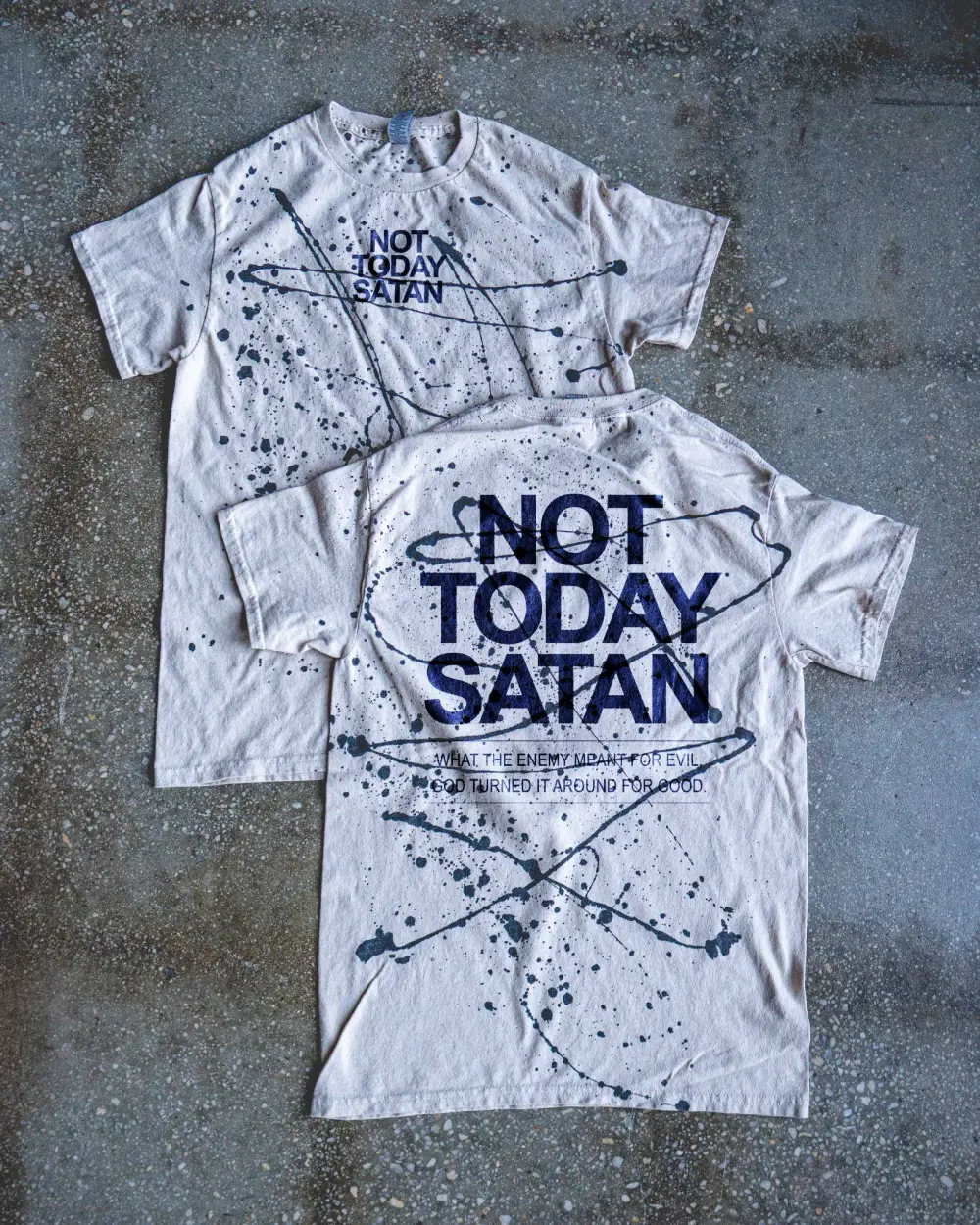 Not Today Satan (Premium) Adult Box T-Shirt