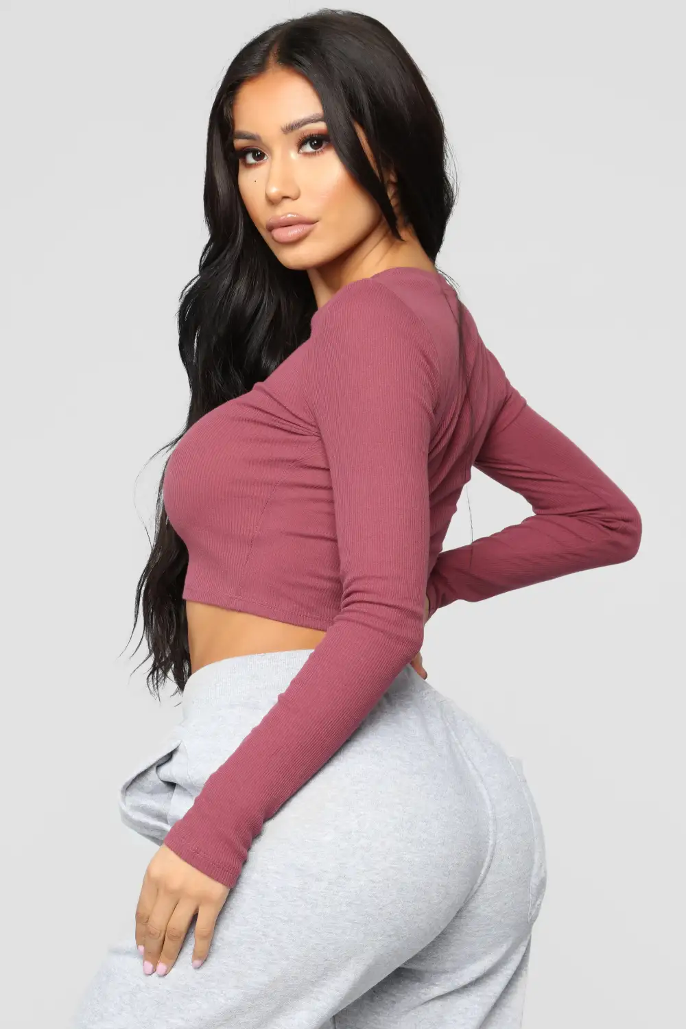 Waiting For You Tee - Mauve