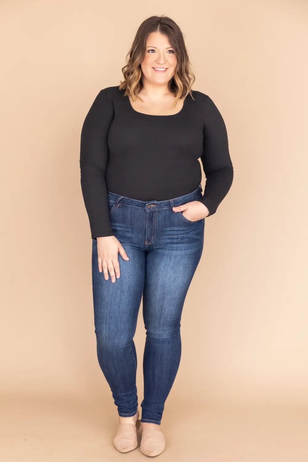 Willa Dark Wash Skinny Jeans