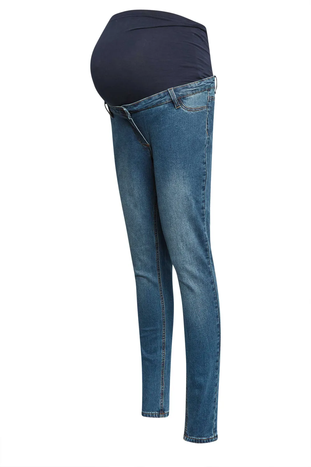 LTS Tall Maternity Mid Blue Skinny AVA Jeans