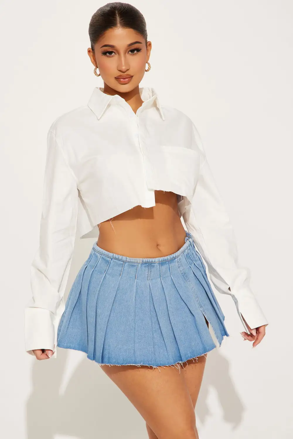 It's A Must Poplin Shirt - White