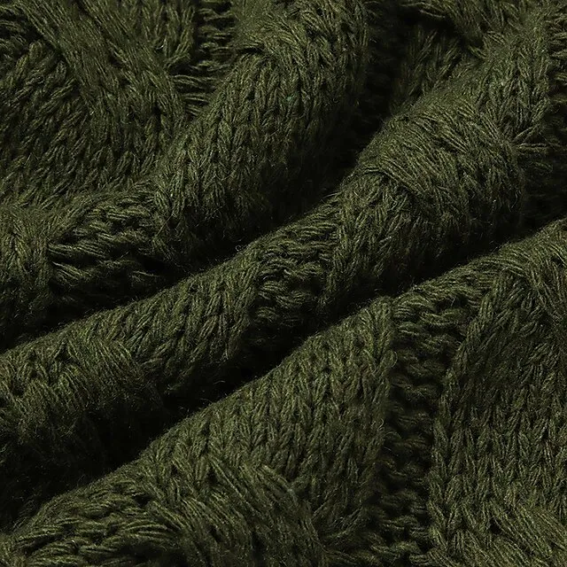 Women's Cardigan Pocket Knitted Button Solid Color Casual Chunky Long Sleeve Regular Fit Sweater Cardigans Open Front Fall Winter Dark powder Blue Army Green