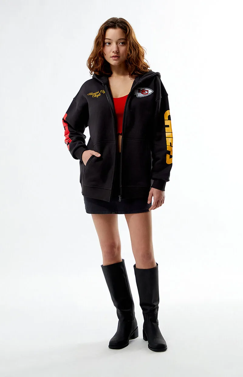WILD COLLECTIVE NFL Wild Collective x PacSun Kansas City Chiefs Zip Up Hoodie
