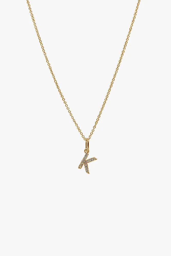 Gold Letter Necklace