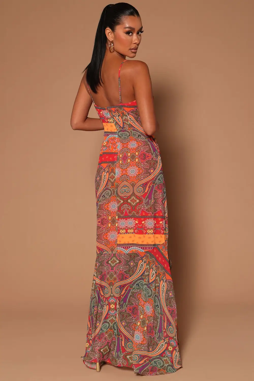 Capri Maxi Dress - Multi Color