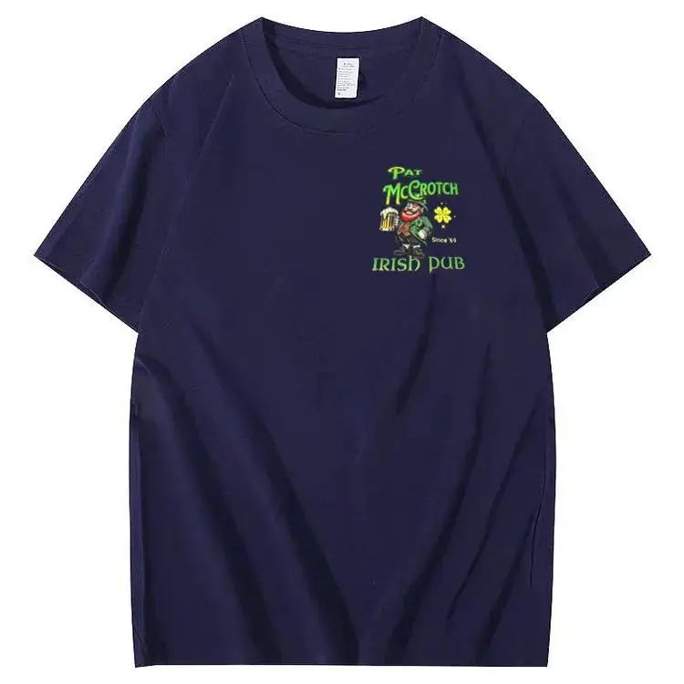St.Patrick's Day Print Pattern Crew Neck T-Shirt