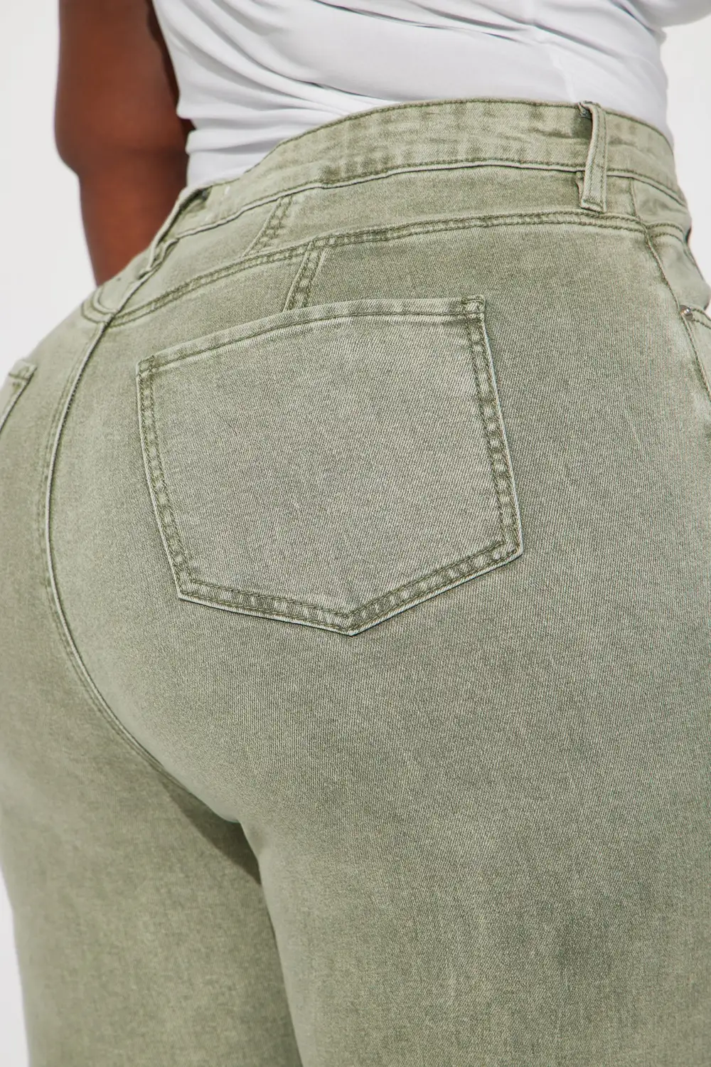 Shape Up Sculpting Stretch Skinny Jeans - Green
