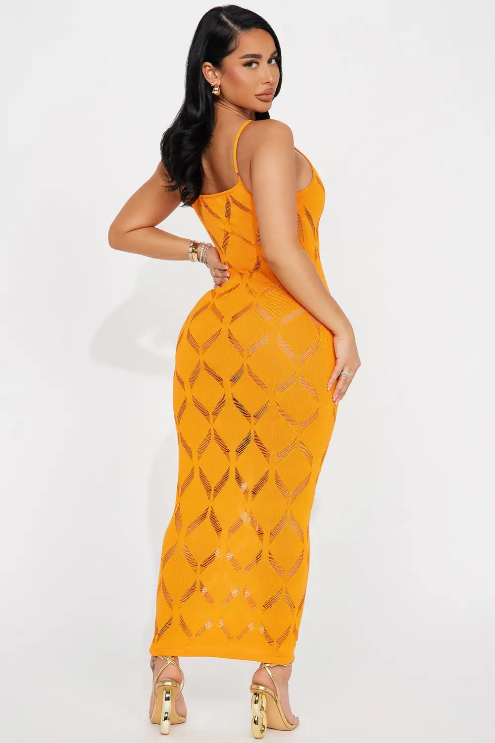 Sun Kissed Maxi Dress - Orange