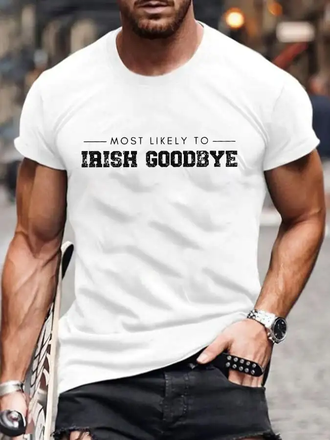 Men's St. Patrick's Day Print T-Shirt