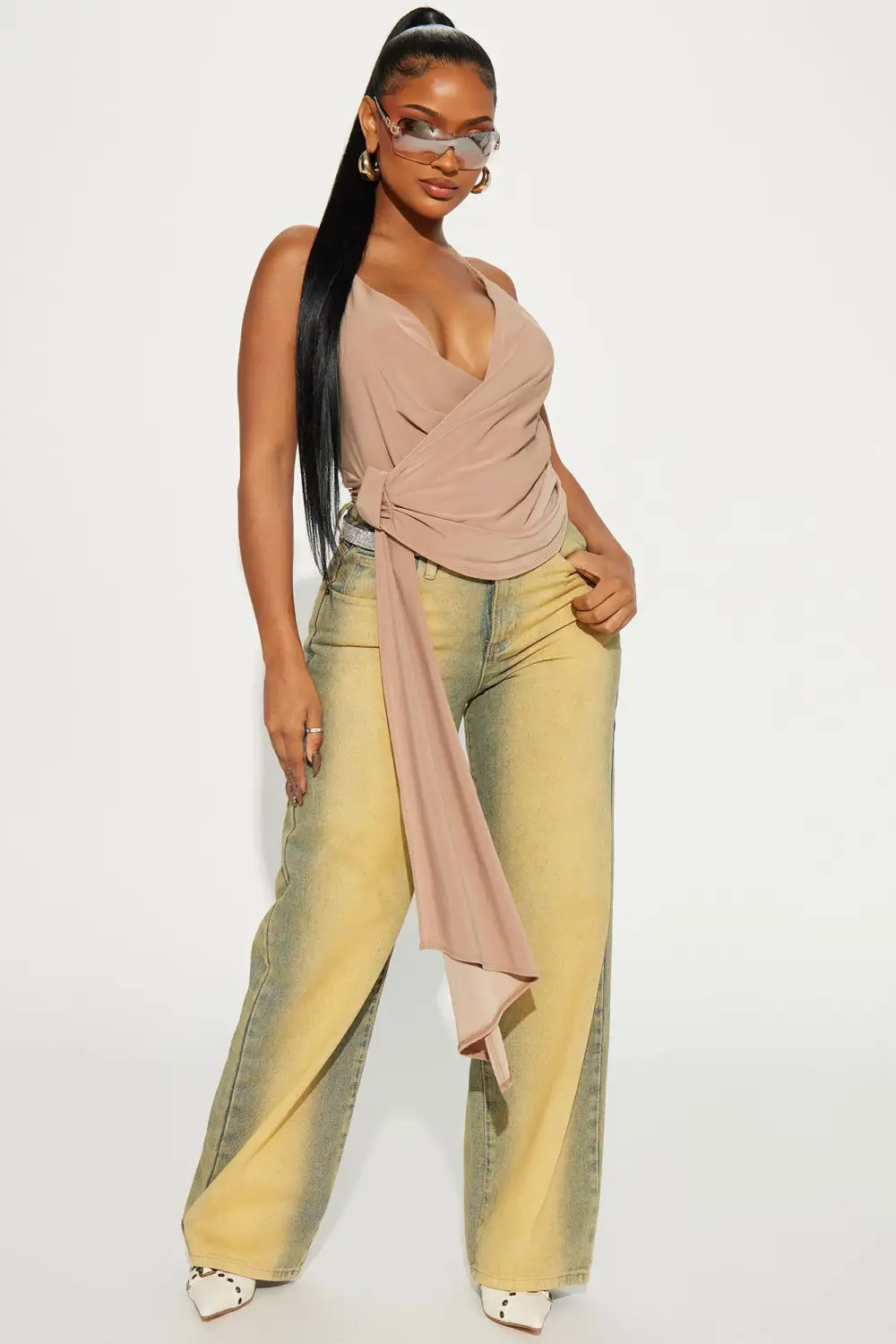 In Too Deep Top - Mocha