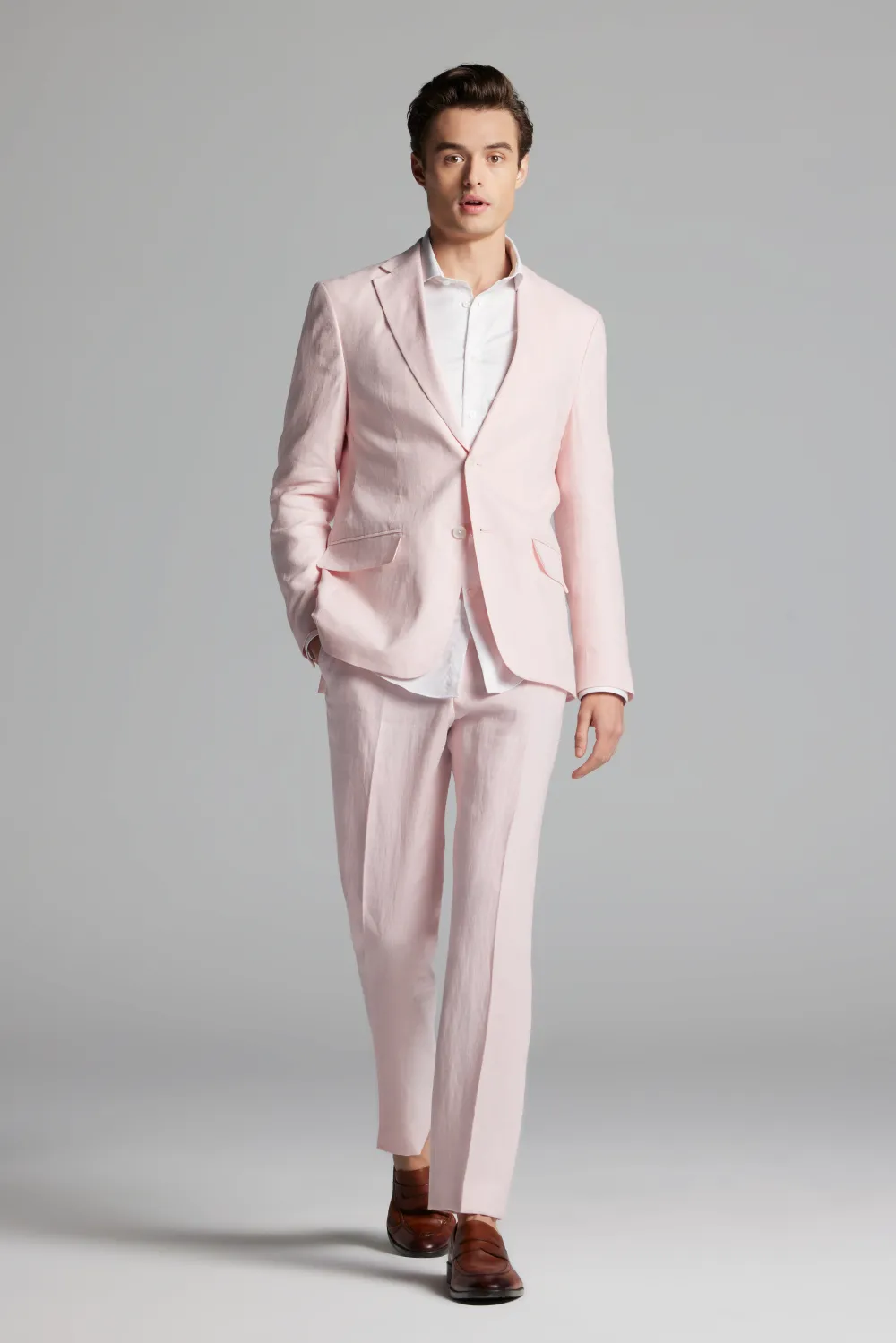 Tommy Hilfiger Modern Fit Linen Suit Jacket