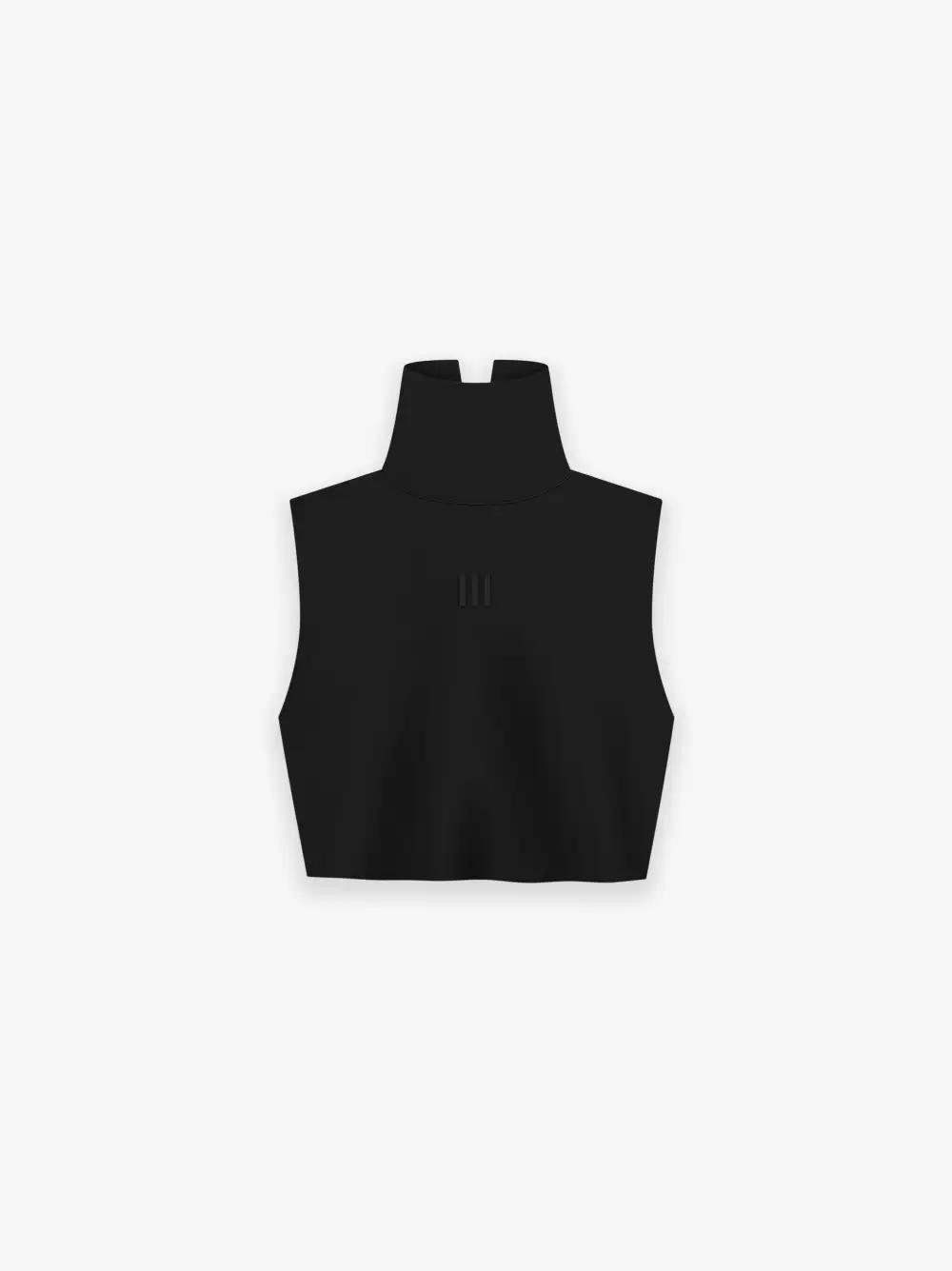 Womens High Neck Crop Top