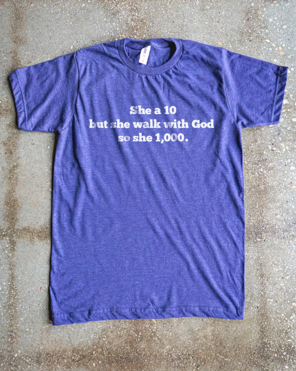 1000 With God Adult Box T-Shirt