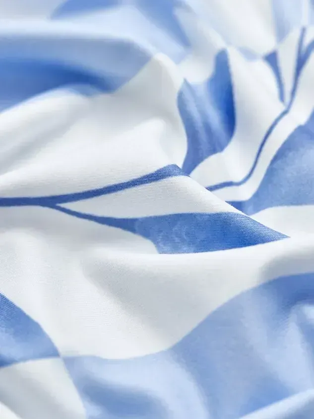 Casual Floral Short Sleeve T-shirt Dress