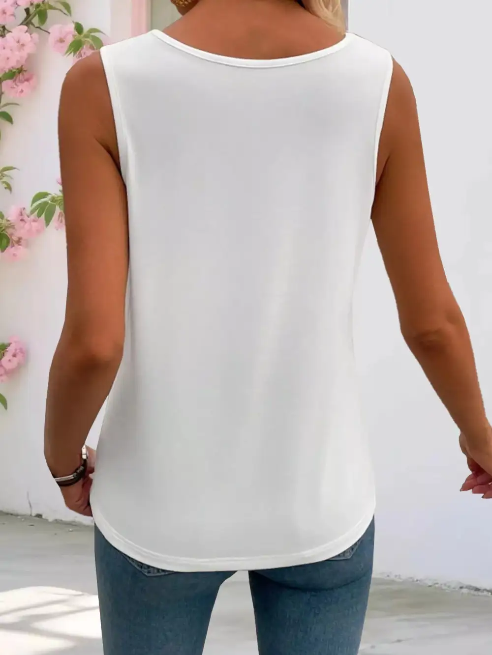 Square Neck Tank Top