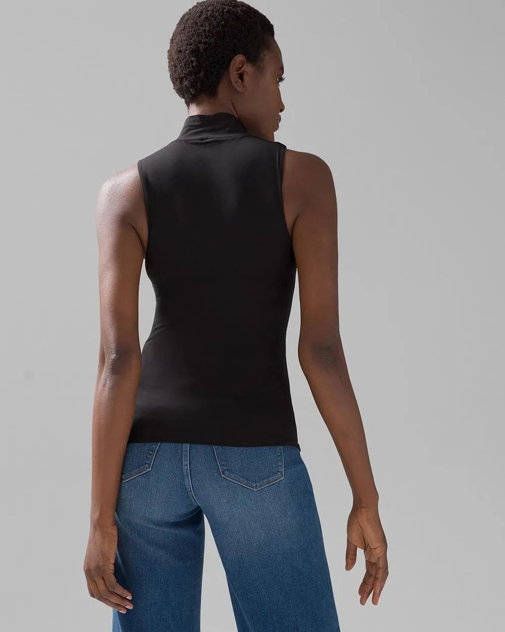 WHBM® FORME Mock Neck Tank