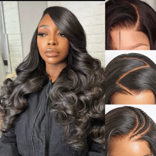 Real HD| Loose Wave Glueless Lace Closure Wig 250% Raw Virgin Human Hair Wig