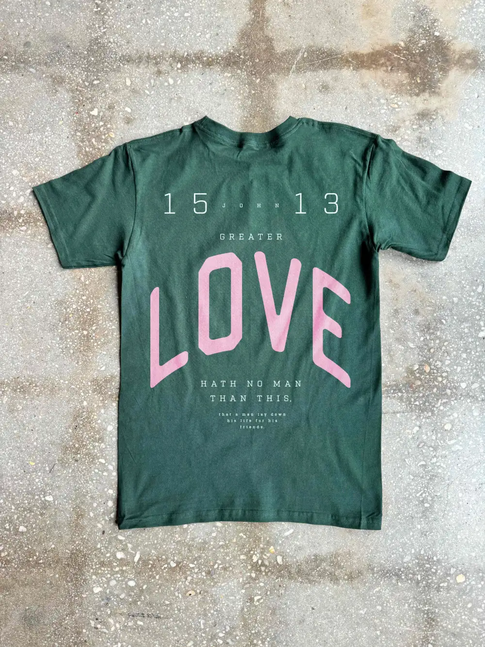 No Greater Love Adult Box T-Shirt