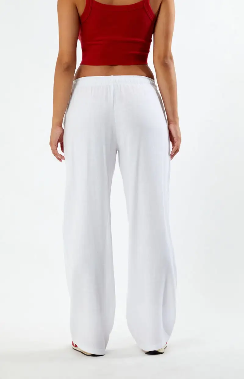 Beverly and Beck Linen Pull-On Pants