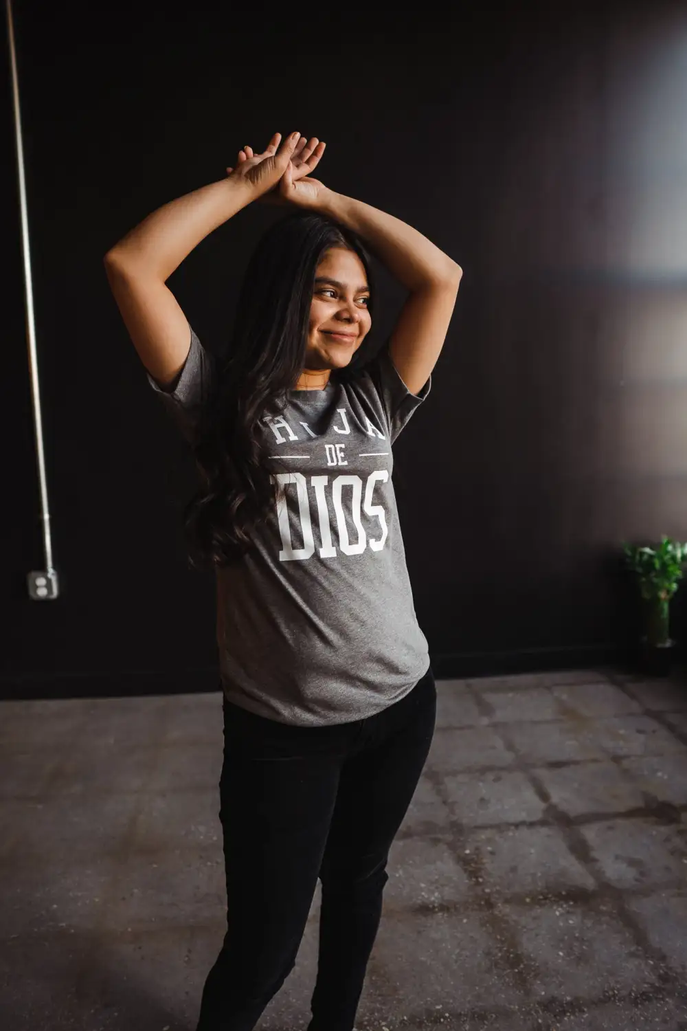 Hija De Dios Adult Box T-Shirt