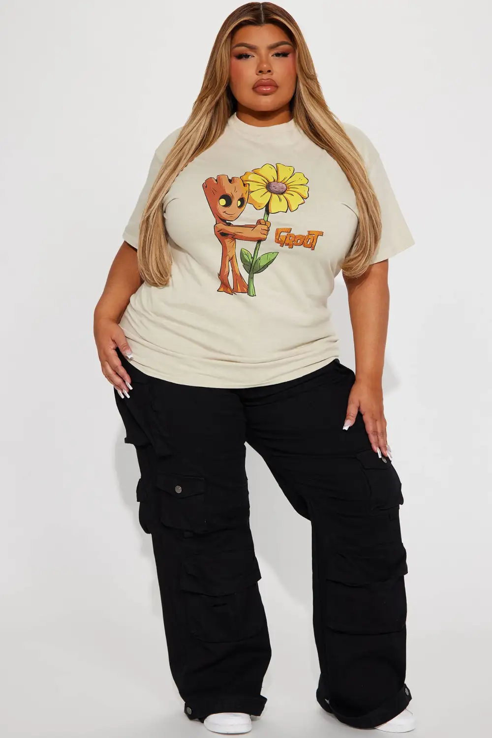 Sunflower Groot Graphic Tee - Sand