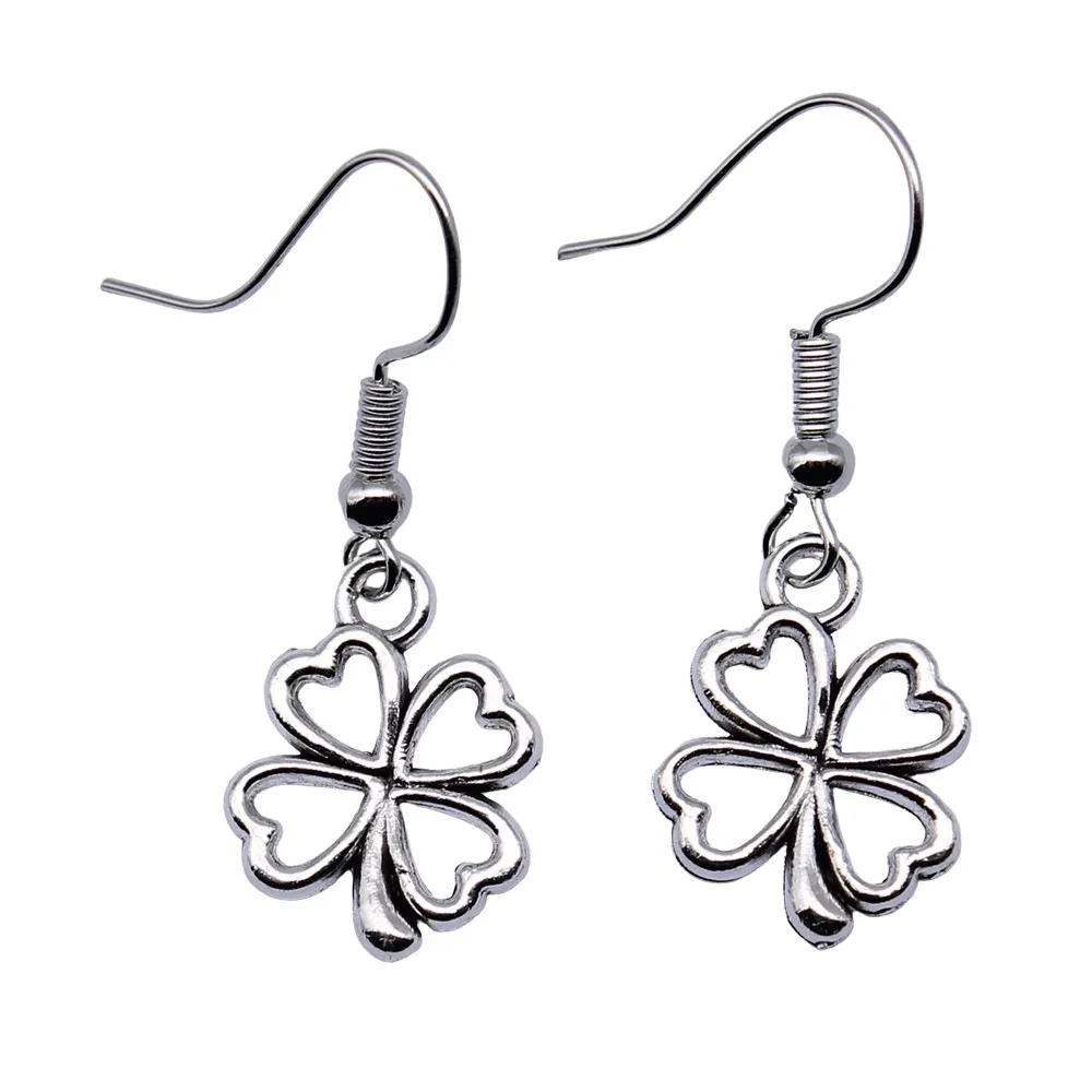 Retro Clover Earrings