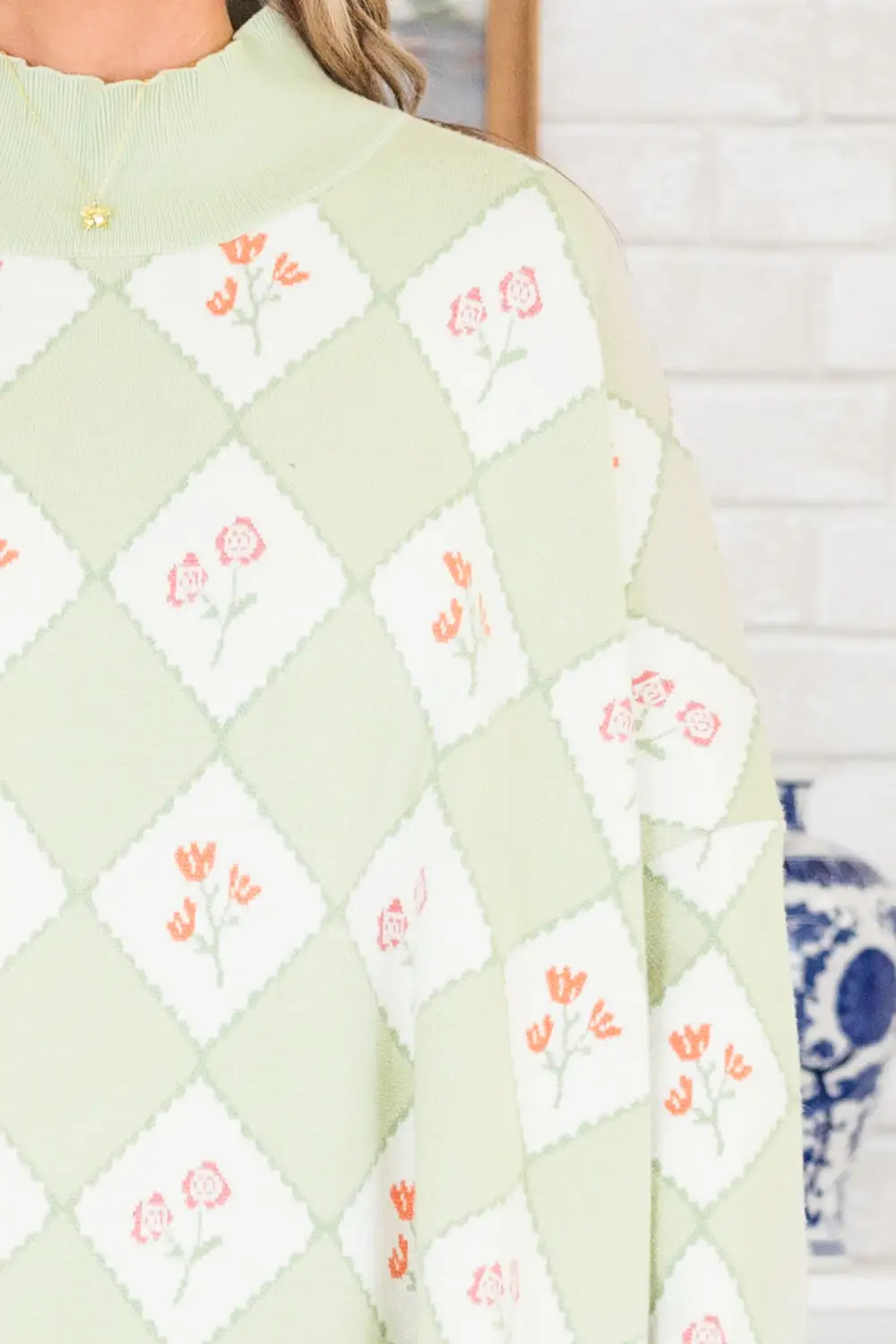 Taste Of Treasure Sweater, Sage