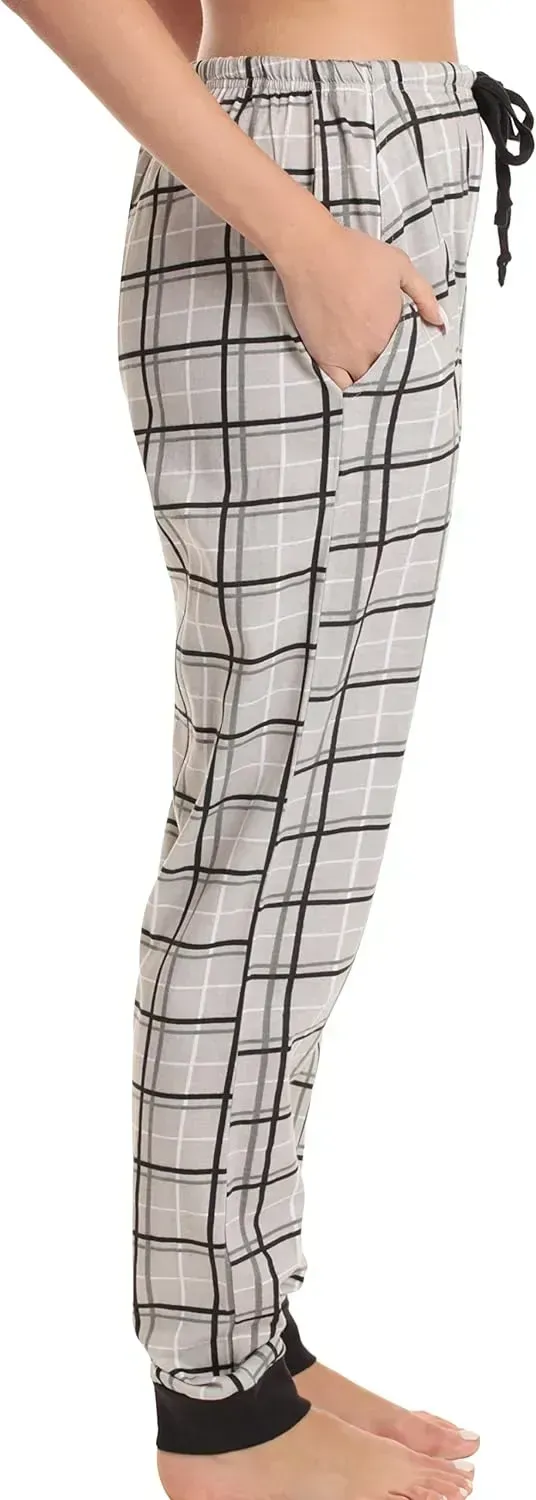 Women Pajama Pants Sleepwear Buffalo Plaid Pajamas
