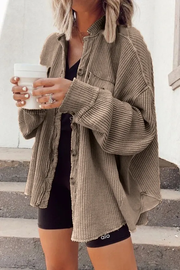 Obsessed With This Comfy Shirt Jacket