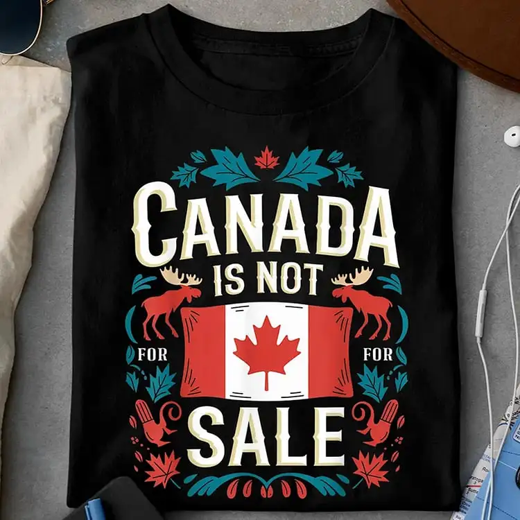 Women'S Canada It's Not For Sale Print T-Shirt