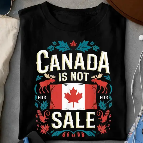 Women'S Canada It's Not For Sale Print T-Shirt