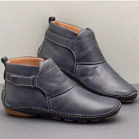 Women Round Toe Rubber Sneakers Boots