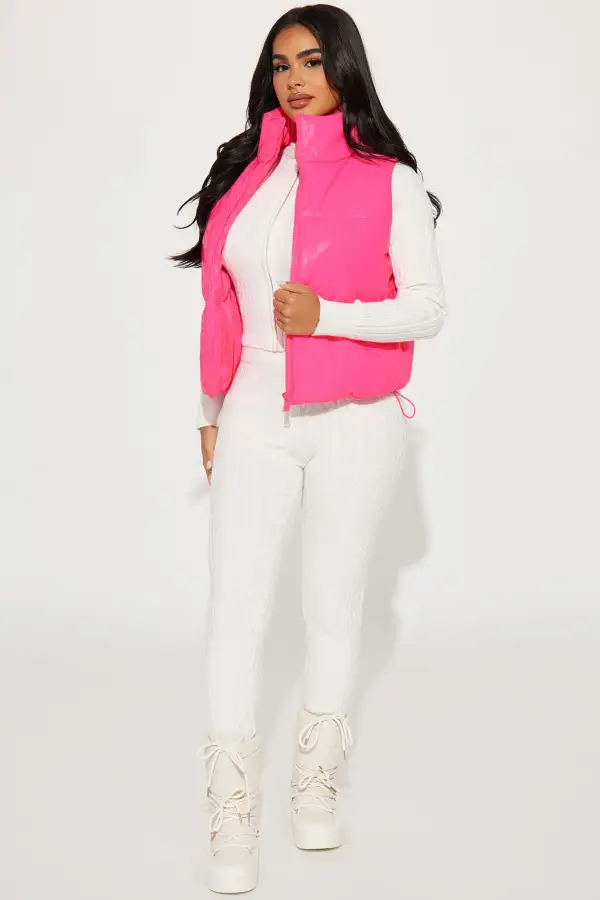 On Ice Puffer Vest - Pink