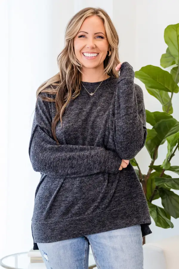 Just Take A Break Sweater, Black