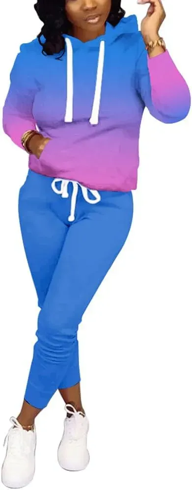 Two Piece Outfits For Women Jogging Suits Casual