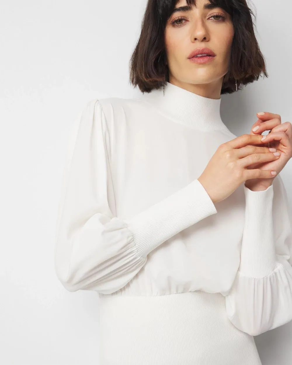Smocked Waist Blouse
