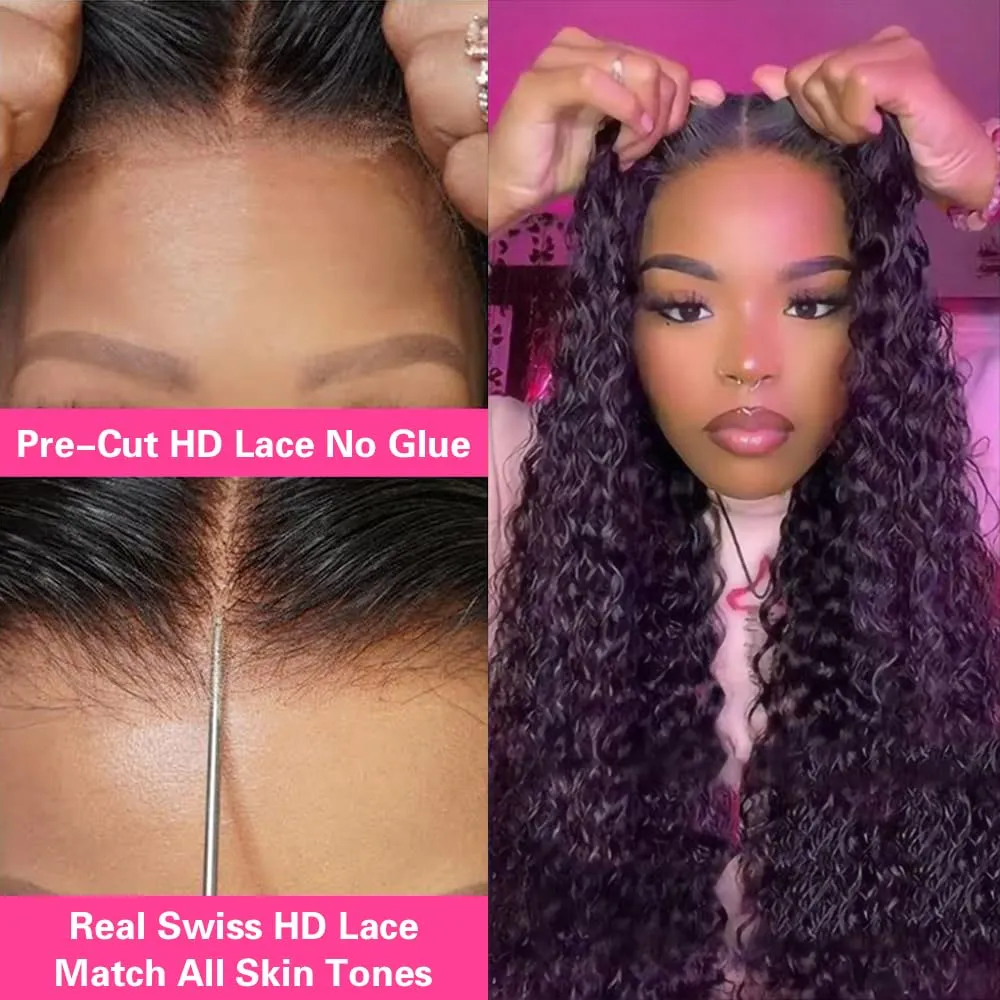 7×6 HD Lace Ready To Go Tiny Knots Deep Wave Wig | Sterly Hair