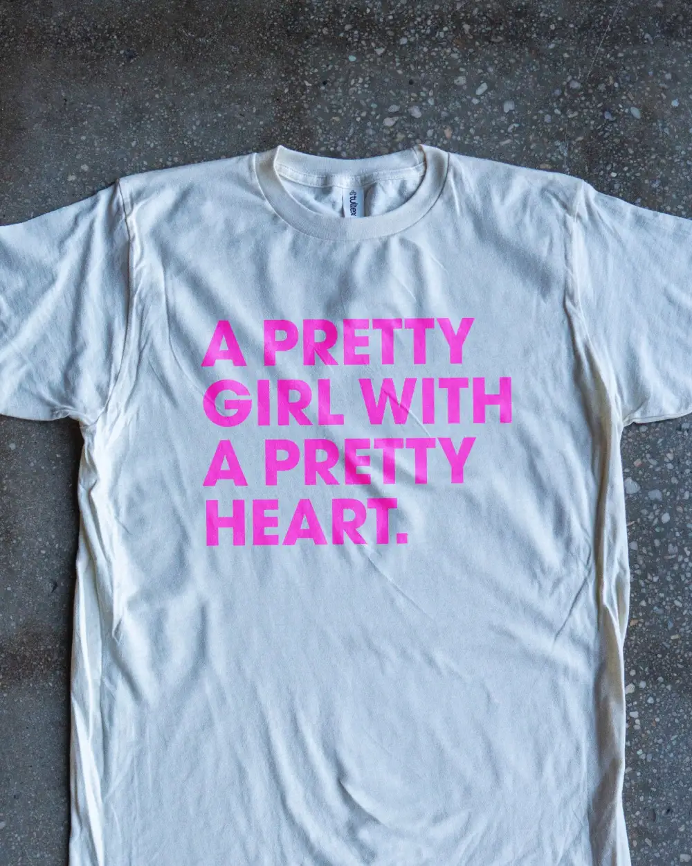 Pretty Girl (Natural) Adult Box T-Shirt